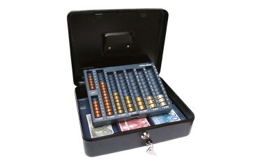 Cajón portamonedas con cerradura Wonday