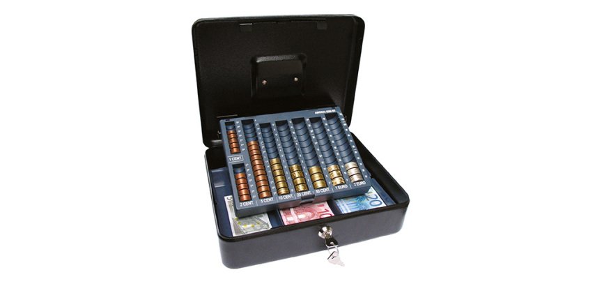 Coffret à monnaie avec monnayeur