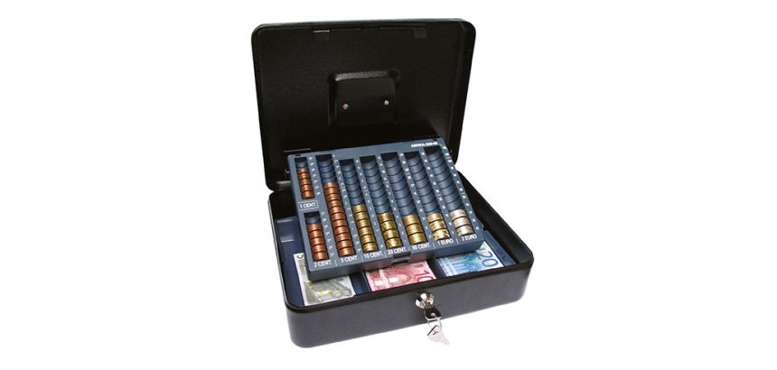 Coffret à monnaie avec monnayeur