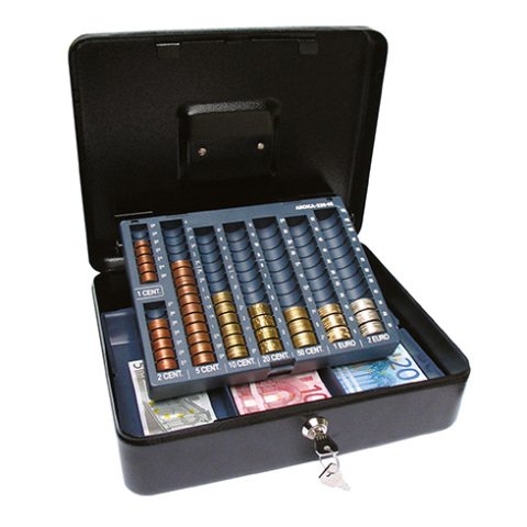 Cajón portamonedas con cerradura Wonday