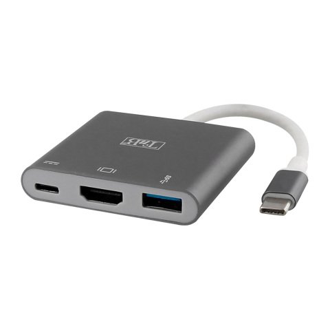 Hub Adaptador con conexión USB-C a HDMI y USB-A 3.0 de TnB