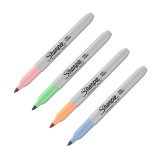 Subrayador Sharpie Fine colores surtidos pastel - Blíster 4 unidades