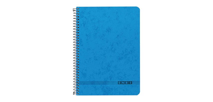 Cuaderno Office tapa flexible 4º azul Enri