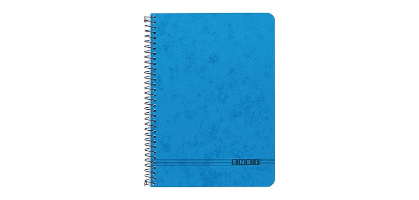 Cuaderno Office tapa flexible 4º azul Enri