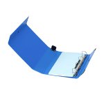 Classeur 4 anneaux carton plastifié Arianex A4 dos 8 cm bleu