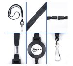 Lacet textile avec enrouleur AVERY - boîte de 10