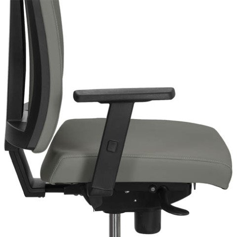 Reposabrazos regulables en altura para silla Difesa - Juego de 2