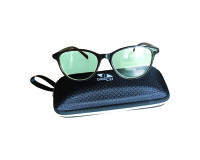 Lunettes femme anti lumière bleue, monture noire