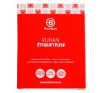 Ruban laminé 24 mm blanc écriture noire