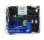 Ruban laminé 24 mm blanc écriture noire