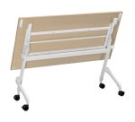 Table rabattable à roulettes Bruneau Practika Plus - plateau profondeur 70 cm