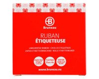 Cinta Bruneau 12 mm x 4 m blanco escritura negro - Dymo Letratag 91201