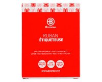 Cinta Bruneau 12 mm x 8 m blanco escritura negro - Brother TZE 231