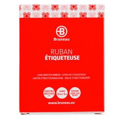 Cinta Bruneau 12 mm x 8 m blanco escritura negro - Brother TZE 231