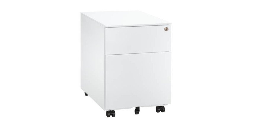 Caisson mobile métal Bruneau 2 tiroirs