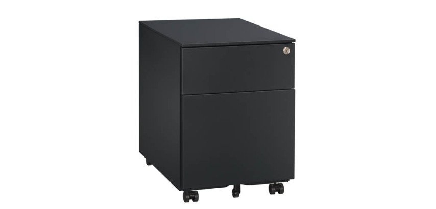 Caisson mobile métal Bruneau 2 tiroirs