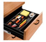 Organiseur de tiroirs Cep à 7 compartiments noir