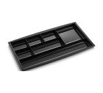 Organiseur de tiroirs Cep à 7 compartiments noir