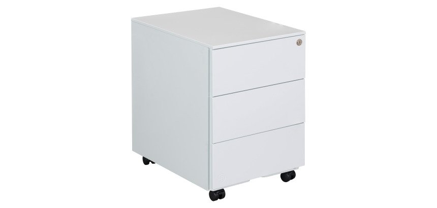 Mobiles Metall-Schubladenblock Excellens - 3 Schubladen
