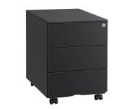 Mobiles Metall-Schubladenblock Excellens - 3 Schubladen