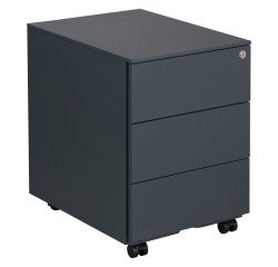 Mobile drawer unit metal Excellens - 3 drawers