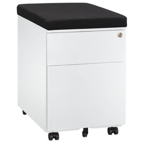 Caisson mobile métal Bruneau avec coussin