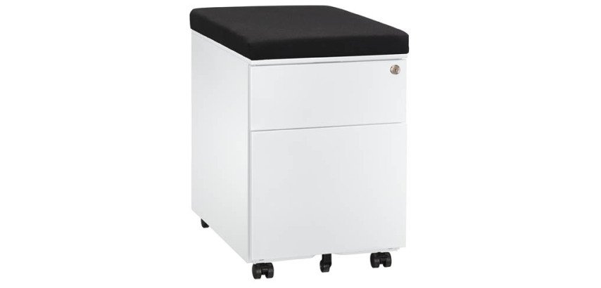 Caisson mobile métal Bruneau avec coussin