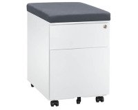 Caisson mobile métal Bruneau avec coussin