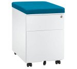 Caisson mobile métal Bruneau avec coussin