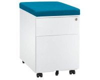 Caisson mobile métal Bruneau avec coussin