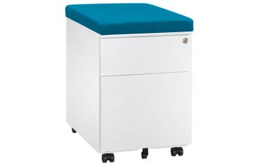 Caisson mobile métal Bruneau avec coussin