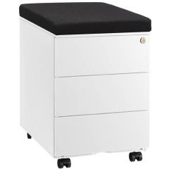 Caisson mobile métal Bruneau avec coussin