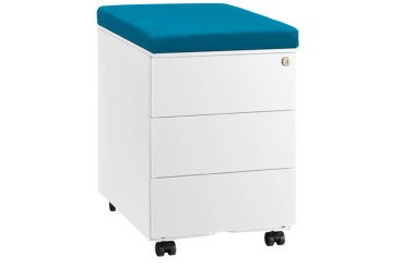 Caisson mobile métal Bruneau avec coussin