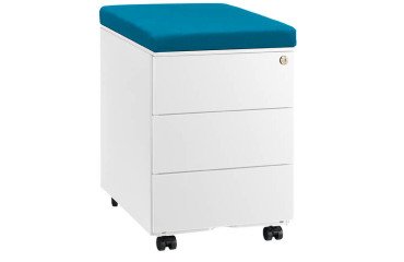 Caisson mobile métal Bruneau avec coussin