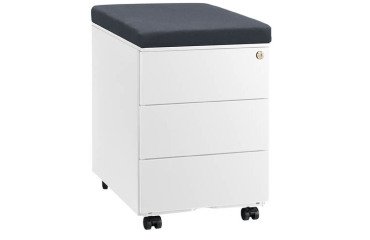 Cajonera móvil metal con cojin Bruneau