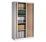 Armoires à rideaux Eco-conçue Décor Monobloc H 198 x L 100