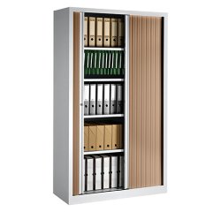 Armoires à rideaux Eco-conçue Décor Monobloc H 198 x L 100