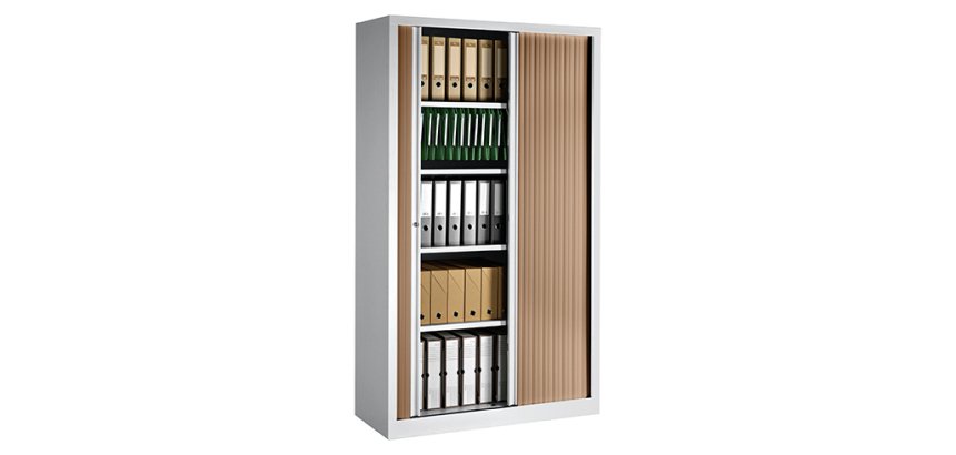 Armoires à rideaux Eco-conçue Décor Monobloc H 198 x L 100