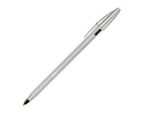 Stylos bille Bic Cristal Renew rechargeable à capuchon pointe 1 mm - éciture moyenne