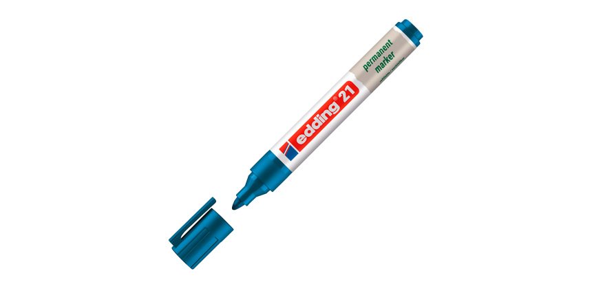 Marqueur permanent rechargeable Ecoline Edding E21 pointe ogive 1,5 mm