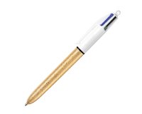 Ballpoint pen Bic 4 colors Festif retractable point 1 mm - medium writing