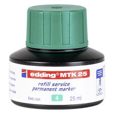 Recharge pour marqueur permanent Edding MTK 25 vert