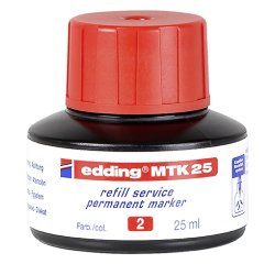 Recharge pour marqueur permanent Edding E21 - Flacon de 25 ml