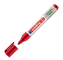 Marqueur permanent rechargeable Ecoline Edding E21 pointe ogive 1,5 mm