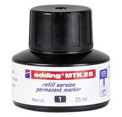 Recarga de tinta para rotulador permanente edding