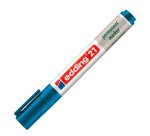 Permanente markers navulbaar Ecoline Edding E21 - hoesje met 4 geassorteerde kleuren