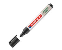 Marqueur permanent rechargeable Ecoline Edding E21 pointe ogive 1,5 mm noir