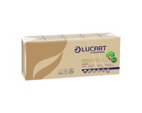 Pañuelos Lucart EcoNatural  4 capas - 10 paquetes