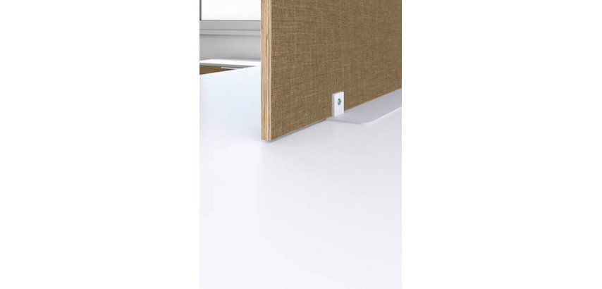 Socle pour écran de séparation B-Zen en mélaminé