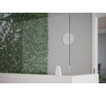 Jeu de 2 fixations adhésives pour panneau écran de protection plexiglass